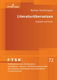 Omslagafbeelding: Literaturuebersetzen 1st edition 9783631791370