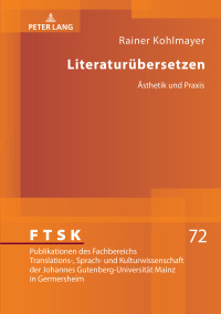 Cover image: Literaturuebersetzen 1st edition 9783631791370