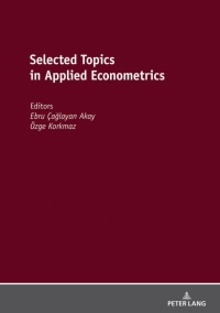 Cover image: Selected Topics in Applied Econometrics 1st edition 9783631795682