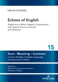 Cover image: Echoes of English 1st edition 9783631783795