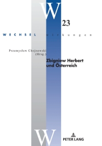 Immagine di copertina: Zbigniew Herbert und Oesterreich 1st edition 9783631771839