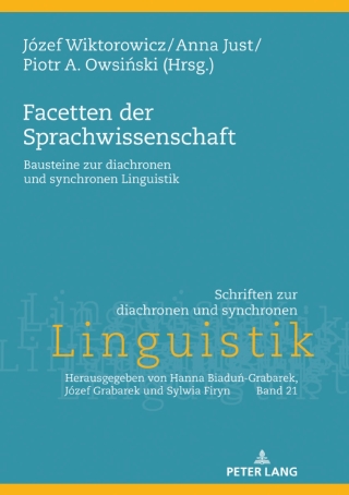 Cover image: Facetten der Sprachwissenschaft 1st edition 9783631795262