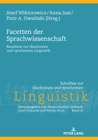 Cover image: Facetten der Sprachwissenschaft 1st edition 9783631795262