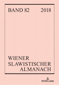 صورة الغلاف: Wiener Slawistischer Almanach Band 82/2019 1st edition 9783631797778