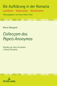 Cover image: Collecçam dos Papeis Anonymos 1st edition 9783631797891