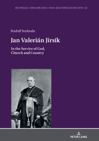 Cover image: Jan Valerián Jirsík 1st edition 9783631744543