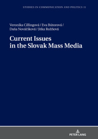 Omslagafbeelding: Current Issues in the Slovak Mass Media 1st edition 9783631799567