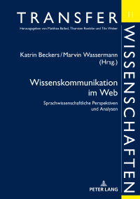 Immagine di copertina: Wissenskommunikation im Web 1st edition 9783631799024