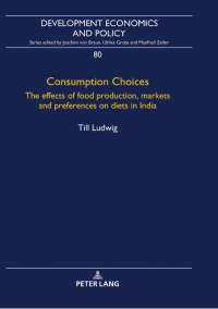 Cover image: Consumption Choices 1st edition 9783631797358