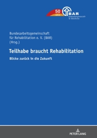 Cover image: Teilhabe braucht Rehabilitation 1st edition 9783631803936