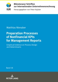 Cover image: Preparation Processes of Nonfinancial KPIs for Management Reports 1st edition 9783631802793