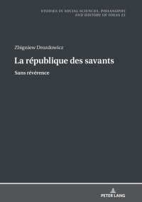 Imagen de portada: La république des savants 1st edition 9783631802830