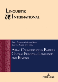 Imagen de portada: Areal Convergence in Eastern Central European Languages and Beyond 1st edition 9783631770115