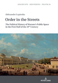 Titelbild: Order in the Streets 1st edition 9783631800706