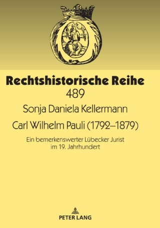 Cover image: Carl Wilhelm Pauli (1792–1879) 1st edition 9783631797440