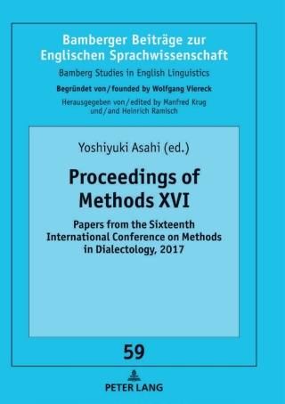 Cover image: Proceedings of Methods XVI 1st edition 9783631801154