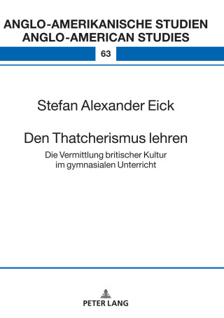 Cover image: Den Thatcherismus lehren 1st edition 9783631804254
