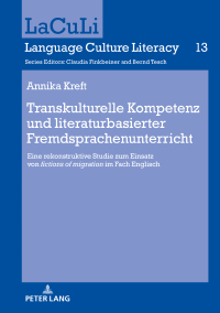 Imagen de portada: Transkulturelle Kompetenz und literaturbasierter Fremdsprachenunterricht 1st edition 9783631815274