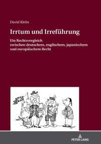 Imagen de portada: Irrtum und Irrefuehrung 1st edition 9783631805725