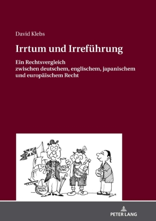 صورة الغلاف: Irrtum und Irrefuehrung 1st edition 9783631805725