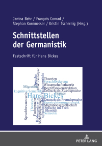 Immagine di copertina: Schnittstellen der Germanistik 1st edition 9783631797594