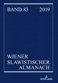 Imagen de portada: Wiener Slawistischer Almanach Band 83/2019 1st edition 9783631816820