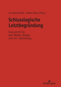 Titelbild: Schlusslogische Letztbegründung 1st edition 9783631816646