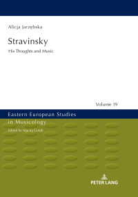 Titelbild: Stravinsky 1st edition 9783631816905