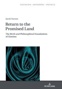 Cover image: Return to the Promised Land. 1st edition 9783631812952