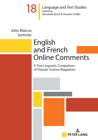 Cover image: English and French Online Comments 1st edition 9783631801475