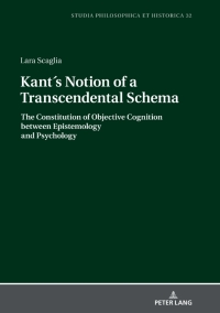 Cover image: Kant's Notion of a Transcendental Schema 1st edition 9783631804384