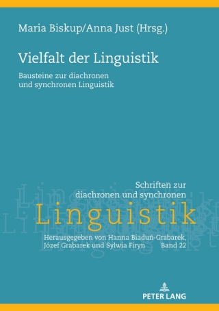 Imagen de portada: Vielfalt der Linguistik 1st edition 9783631802885