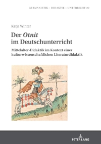 Imagen de portada: Der «Otnit» im Deutschunterricht 1st edition 9783631818183