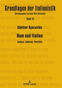 Omslagafbeelding: Rom und Italien 1st edition 9783631819982