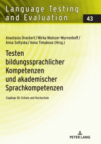 Omslagafbeelding: Testen bildungssprachlicher Kompetenzen und akademischer Sprachkompetenzen 1st edition 9783631818374