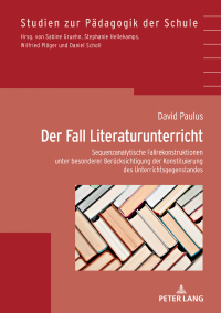 صورة الغلاف: Der Fall Literaturunterricht 1st edition 9783631825747