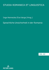 Immagine di copertina: Sprachliche Unsicherheit in der Romania 1st edition 9783631823804