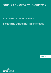 Cover image: Sprachliche Unsicherheit in der Romania 1st edition 9783631823804