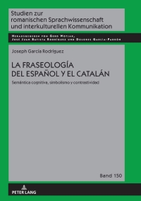 صورة الغلاف: La fraseología del español y el catalán 1st edition 9783631824450