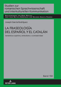 Imagen de portada: La fraseología del español y el catalán 1st edition 9783631824450