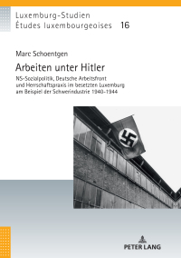Cover image: Arbeiten unter Hitler 1st edition 9783631780459