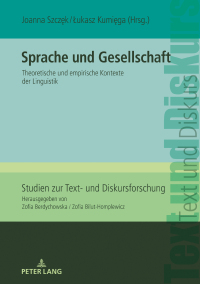 Cover image: Sprache und Gesellschaft 1st edition 9783631814147