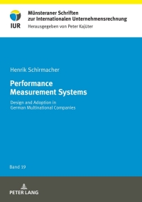 Cover image: Performance Measurement Systems 1st edition 9783631821930