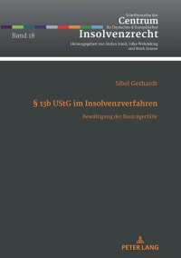 Immagine di copertina: § 13b UStG im Insolvenzverfahren 1st edition 9783631820049