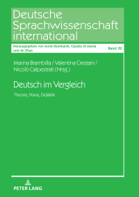 Omslagafbeelding: Deutsch im Vergleich 1st edition 9783631794586