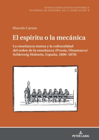 Imagen de portada: El espíritu o la mecánica 1st edition 9783631818350