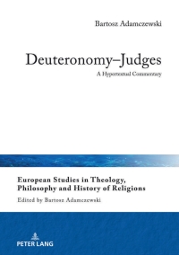 Immagine di copertina: Deuteronomy–Judges 1st edition 9783631833537