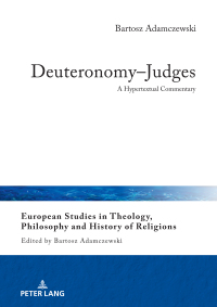 صورة الغلاف: Deuteronomy–Judges 1st edition 9783631833537