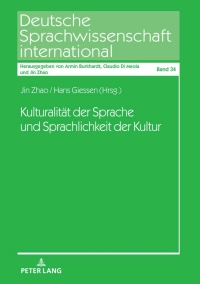 Cover image: Kulturalitaet der Sprache und Sprachlichkeit der Kultur 1st edition 9783631834947