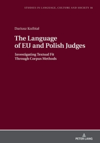 صورة الغلاف: The Language of EU and Polish Judges 1st edition 9783631822265